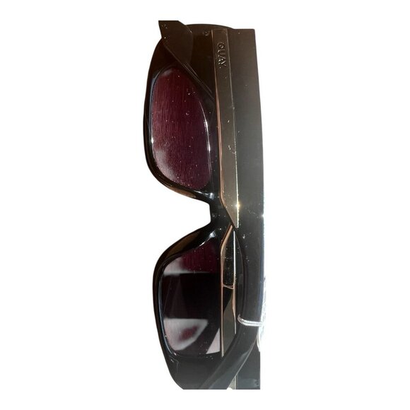 Quay Australia Sunglasses KARMA Black Frame Unisex Rectangle CAT 3 Lens NWT - Picture 5 of 9